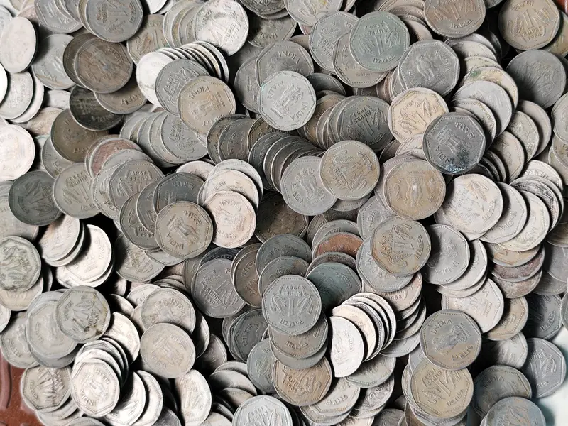 1 Rupee Copper Nickel Coin  6.0GMS  (1983 - 1991 ) - 1