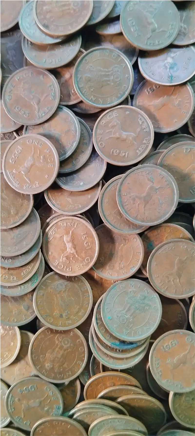 Horse One Pice Coin  ( 1 Pice ) ( 1950 - 1955 ) - 50