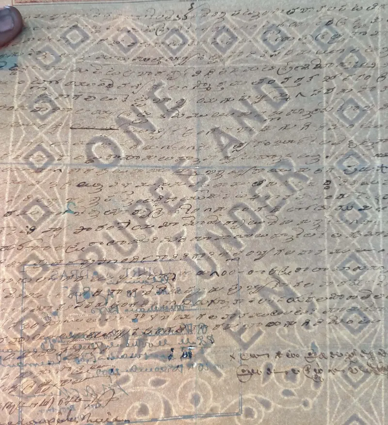 BRITISH INDIA - QUEEN VICTORIA ( QV ) - 4 Rupees - Stamp Paper , Revenue , Fiscal , Court Fee - 1