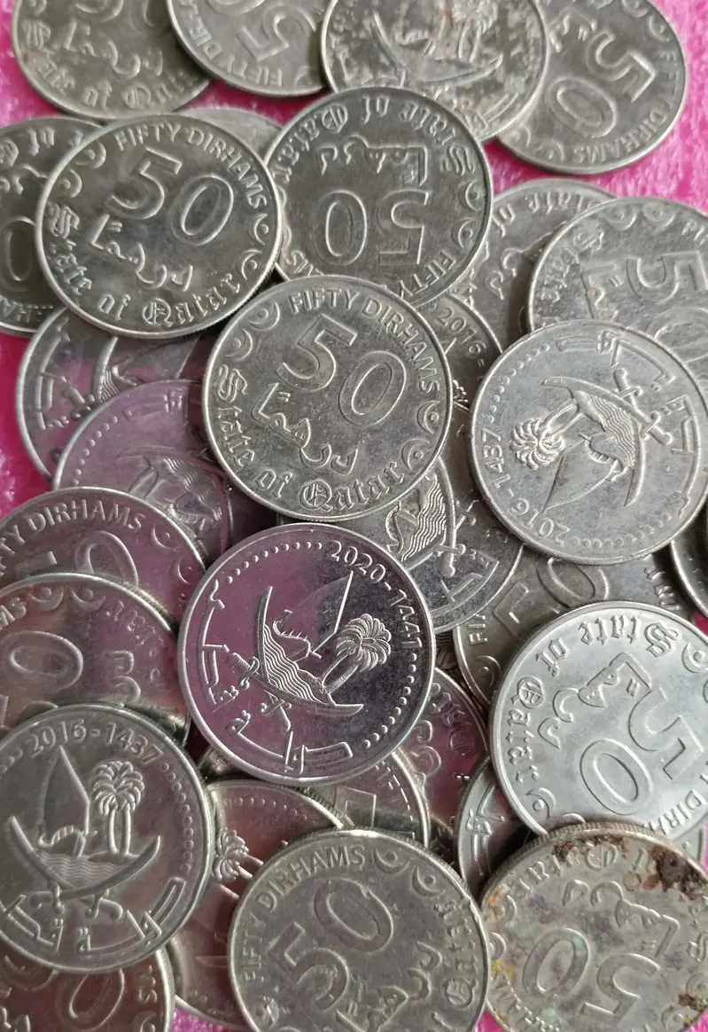 QATAR - 50 Dirhams ENGLISH - 10