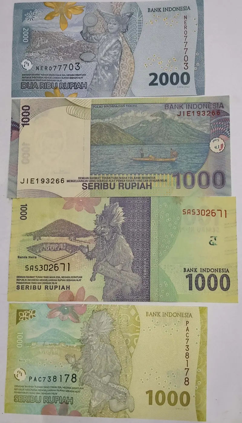 INDONESIA - 4 DIFFERENT SET - UNC & MINT CONDITION - 1