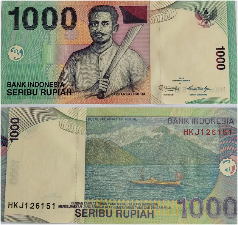 INDONESIA - 1000 RUPIAH - UNC & MINT CONDITION  - 1
