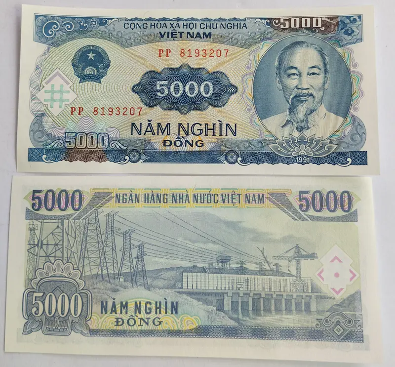 VIETNAM - 5000 DONG - UNC & MINT CONDITION - 1