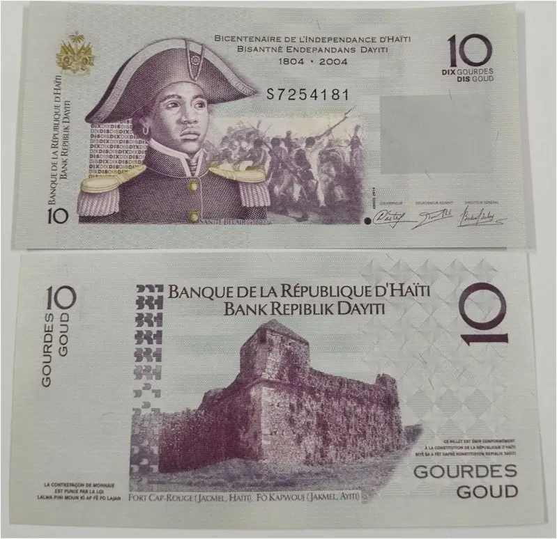 HAITI - 10 GOURDES - UNC & MINT CONDITION - 1
