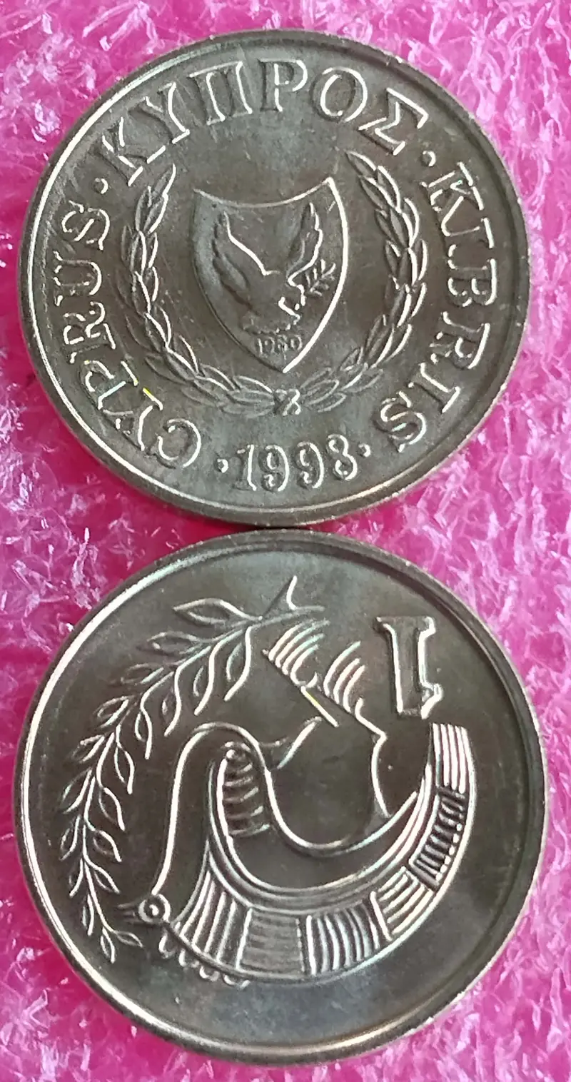 CYPRUS - 1 CENT COIN - UNC CONDITION (1998) - 1