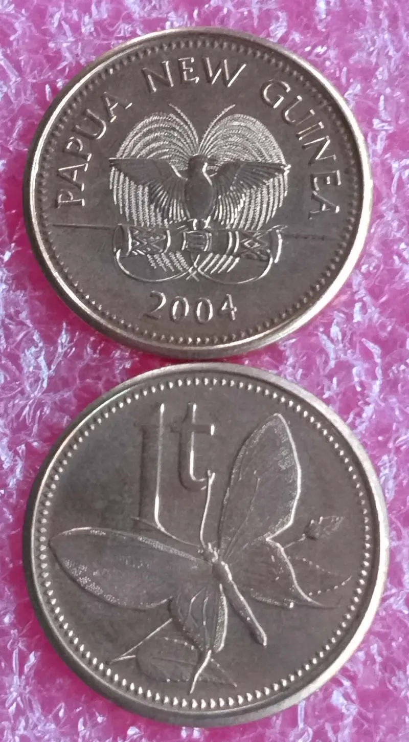 PAPUA NEW GUINEA - 1 TOEA COIN - B UNC CONDITION - 1