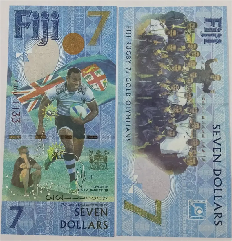 FIJI - 7 DOLLARS - UNC MINT CONDITION (2017) - 1