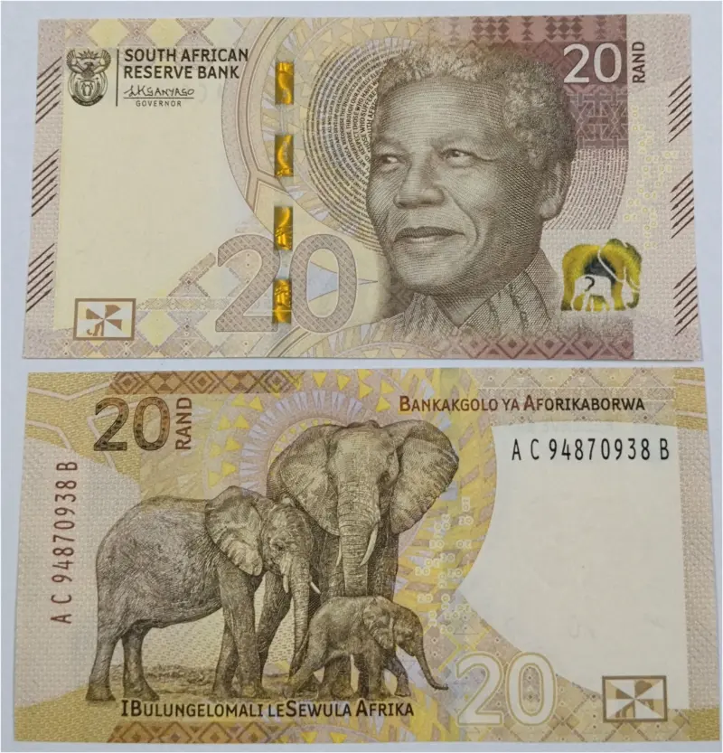SOUTH AFRICA - 20 RAND - UNC MINT CONDITION (2023) - 1