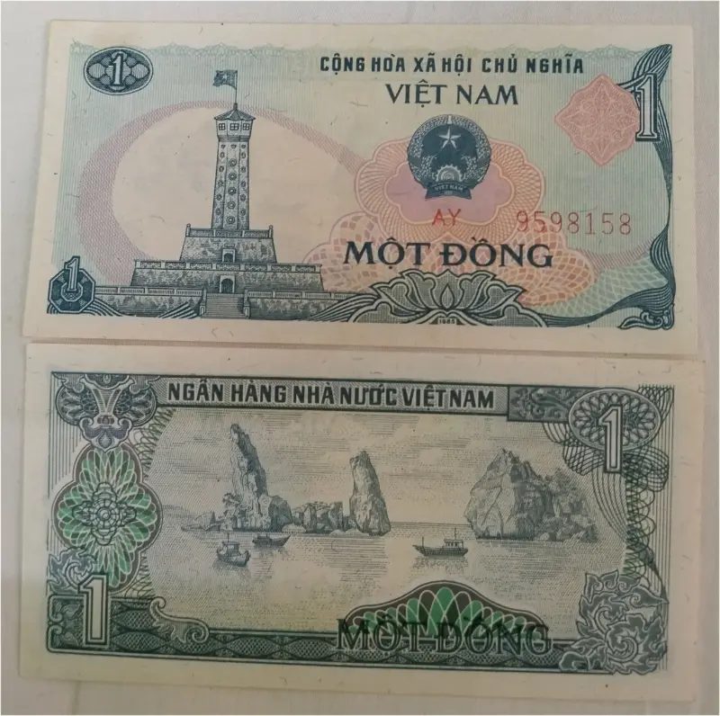 VIETNAM - 1 DONG - UNC CONDITION (1985) - 1