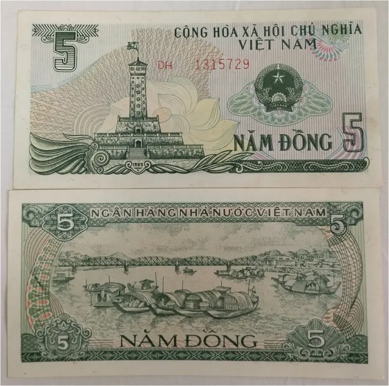 VIETNAM - 5 DONG - UNC CONDITION (1985) - 1