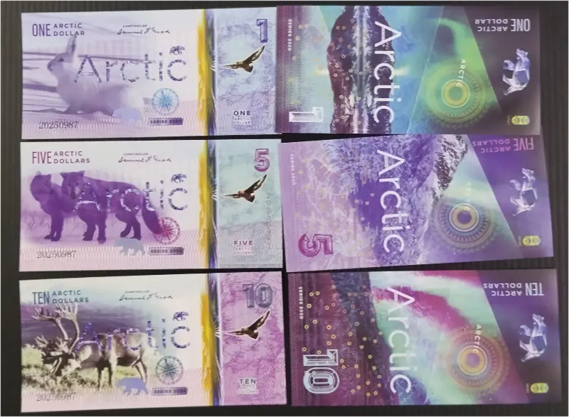 ARCTIC - FANTASY 6 x DIFFERENT NOTES SET - UNC MINT CONDITION (2020) - 1