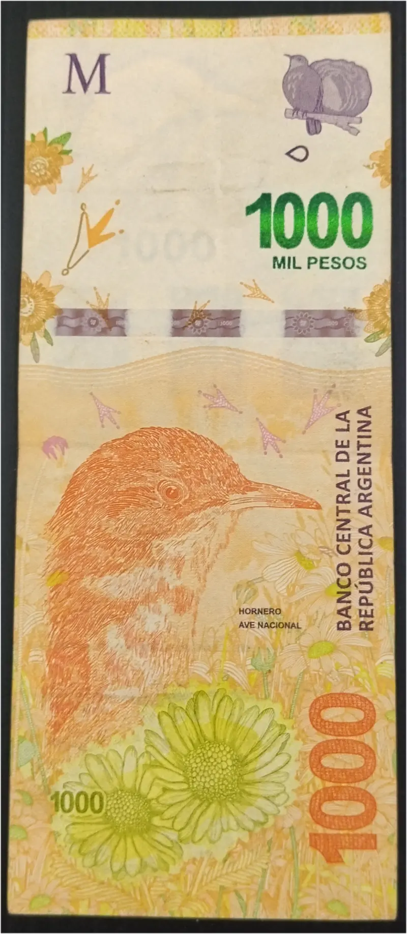 ARGENTINA - 1000 PESOS - VF++ CONDITION  - 1