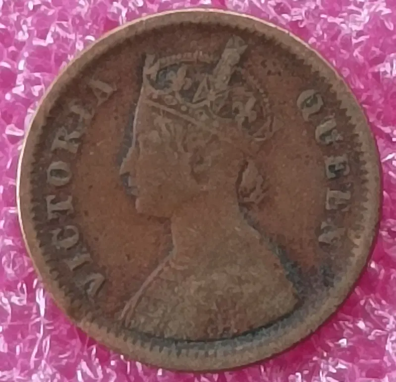 Queen 1/2 Pice ( 1862 - 1901 ) - 1