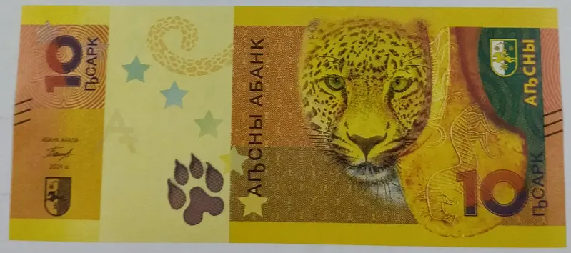 ABKHAZIA - 10 APSAR - UNC & MINT CONDITION ( 2024 ) - 1