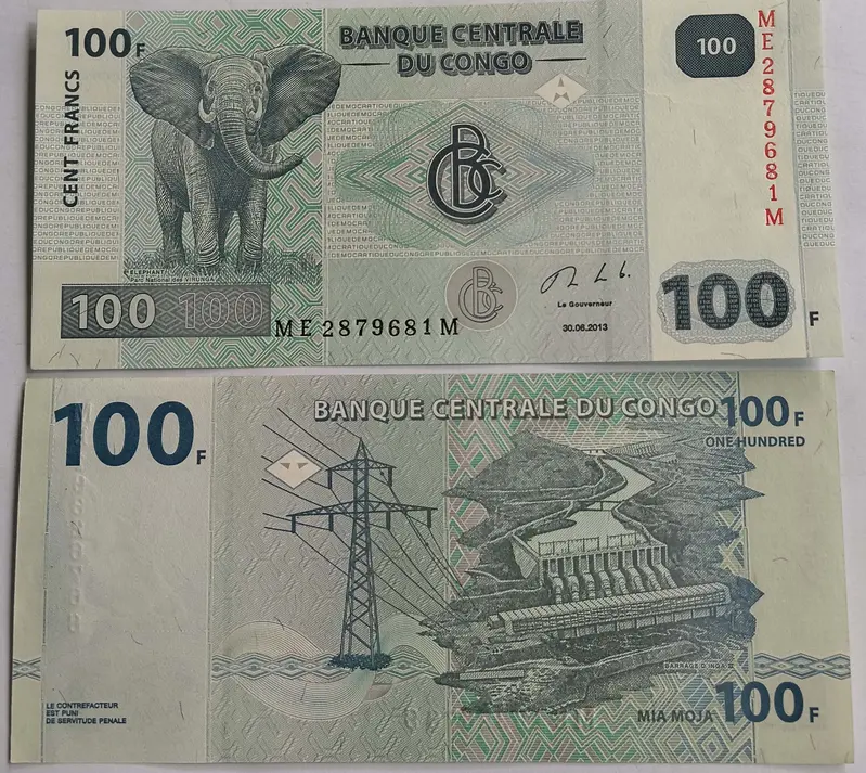 CONGO - 100 Francs - 2013 - UNC & MINT CONDITION - 1