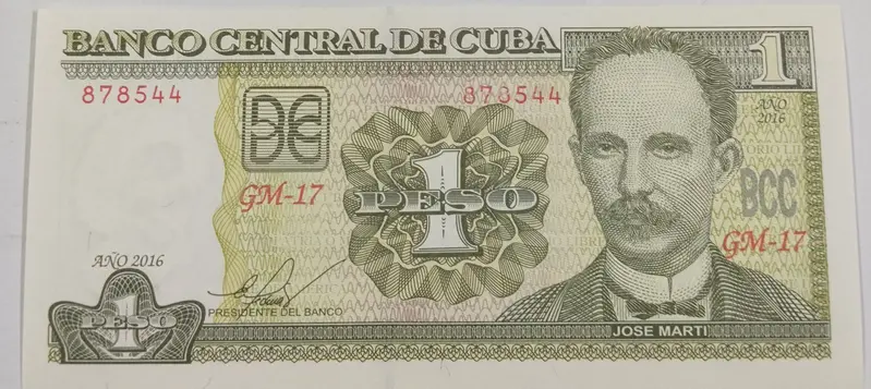 CUBA 1 PESO (P#47) - (1896) - 1