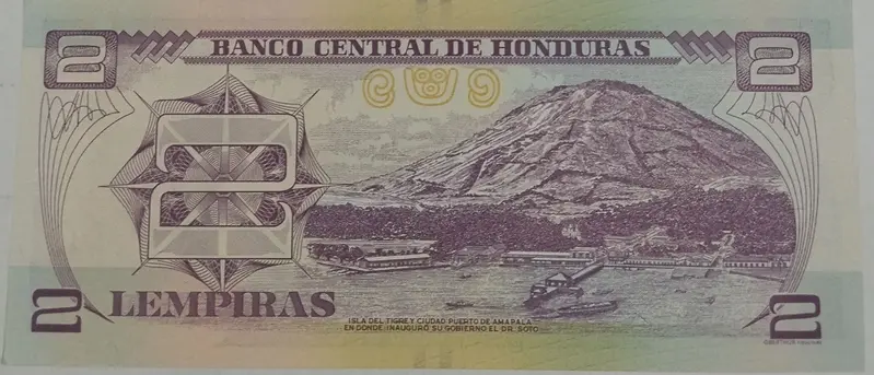 HONDURAS - 2 LEMPIRAS - UNC & MINT CONDITION - 1