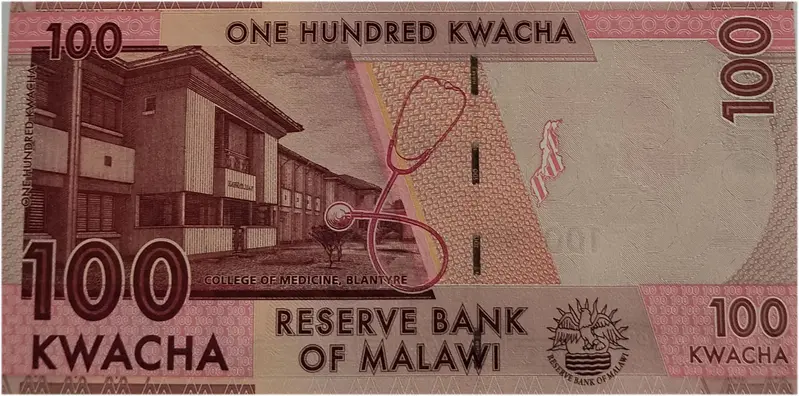 MALAWI - 100 KWACHA - UNC & MINT CONDITION - 1