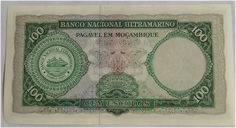 MOZAMBIQUE - 100 ESCUDOS - UNC & MINT CONDITION (1961) - 1