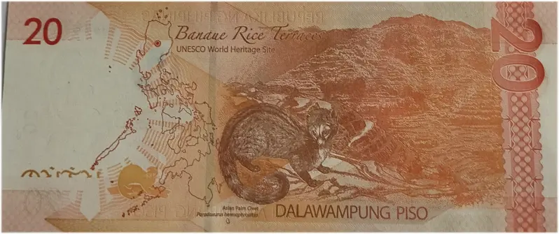 PHILIPINES - 20 PESO - UNC & MINT CONDITION - 1