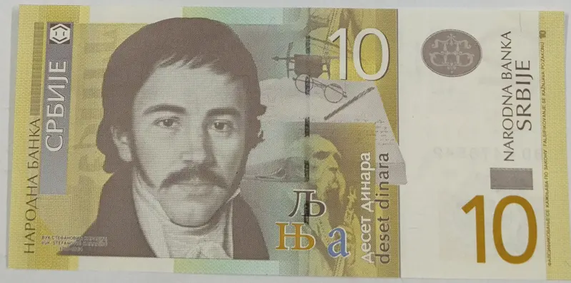 SERBIA - 10 DINAR - UNC & MINT CONDITION (2011) - 1