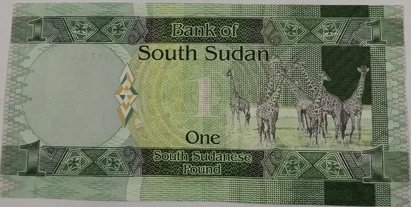SOUTH SUDAN - SOUTH SUDANESE 1 POUND - UNC & MINT CONDITION (2011) - 1