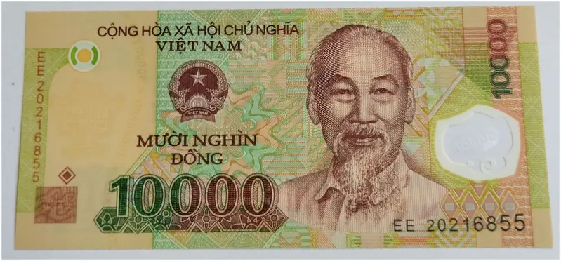 VIETNAM - 10,000 DONG POLYMER - UNC & MINT CONDITION - 1