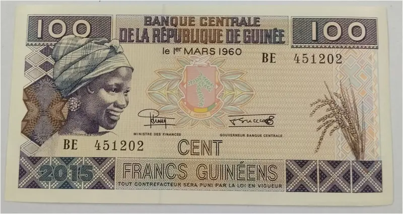 GUINEA - 100 FRANCS - UNC & MINT CONDITION - 1