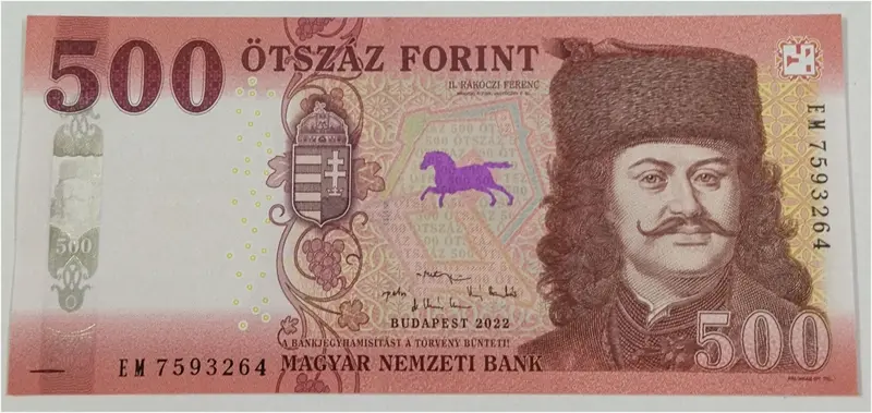 HUNGARY - 500 FORINT - UNC & MINT CONDITION  - 1