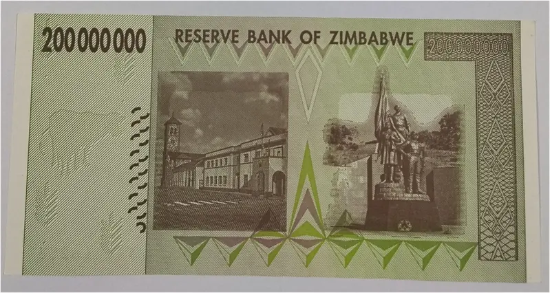 ZIMBABWE - 200 MILLION DOLLAR - UNC & MINT CONDITION (2008) - 1