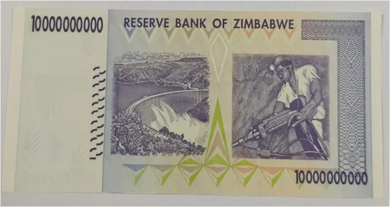 ZIMBABWE - 10 BILLION DOLLARS - UNC & MINT CONDITION (2008) - 1