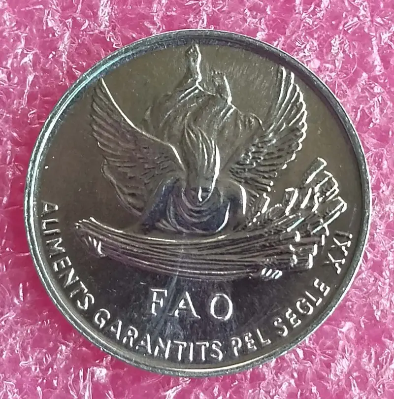 ANDORRA - 1 CENTIM COIN COMMEMORATIVE - UNC MINT CONDITION (FAO) - 1