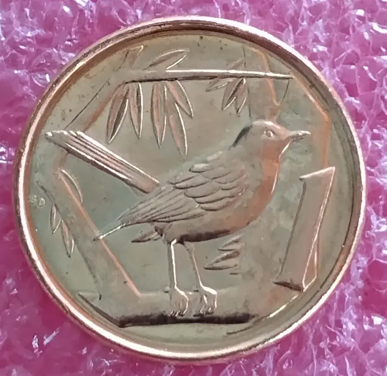 CAYMAN - 1 CENT COIN - UNC & MINT CONDITION - 1