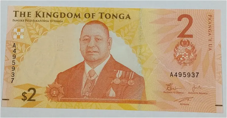 TONGA - 2 PA`ANGA - UNC & MINT CONDITION (2023) - 1