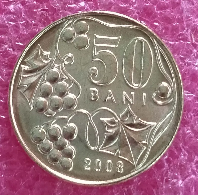MOLDOVA - 50 BANI COIN - B UNC CONDITION - 1