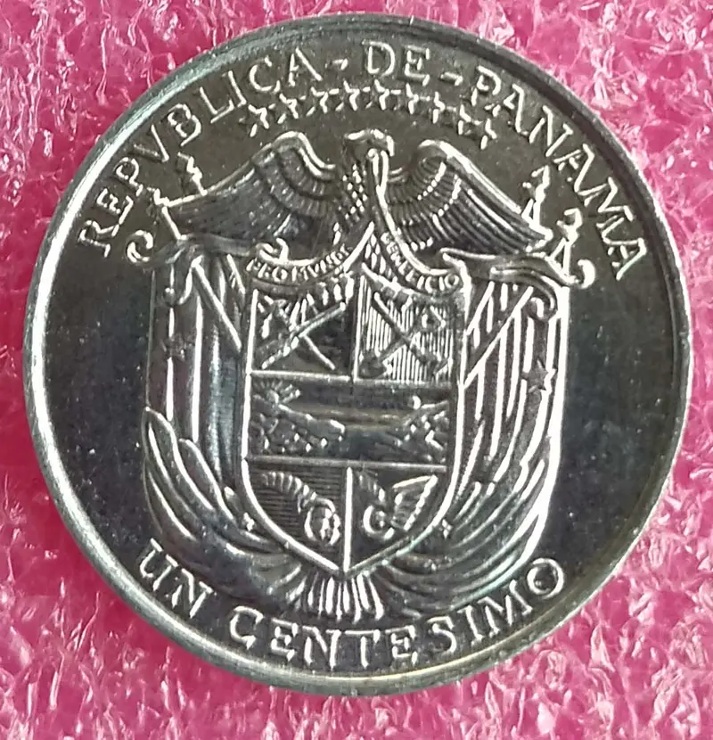 PANAMA - 1 CENTESIMO - COMMEMORATIVE COIN -  UNC MINT CONDITION (2000) - 1