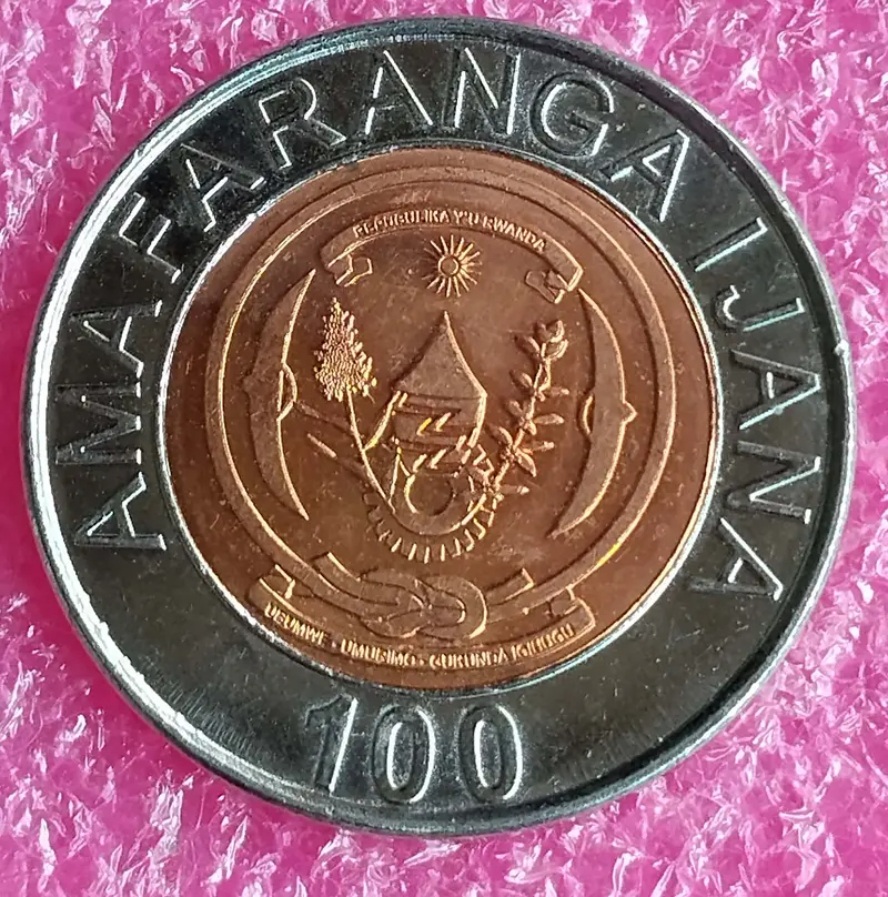 RWANDA - 100 FRANCS - BUNC CONDITION (2007) - 1