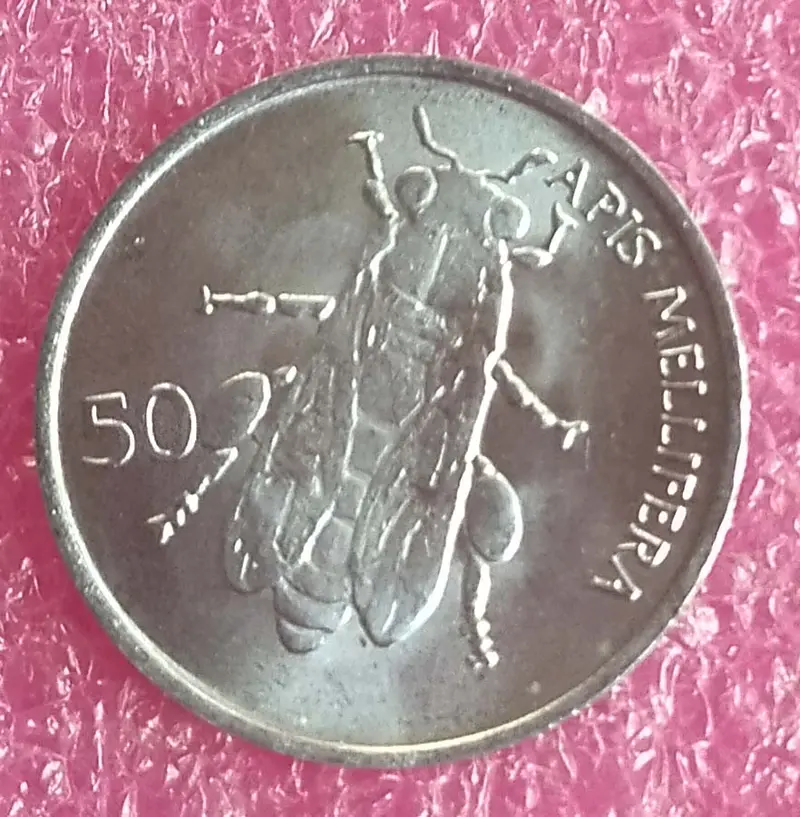 SLOVENIA - 50 STOTINOV  -  UNC MINT CONDITION - 1