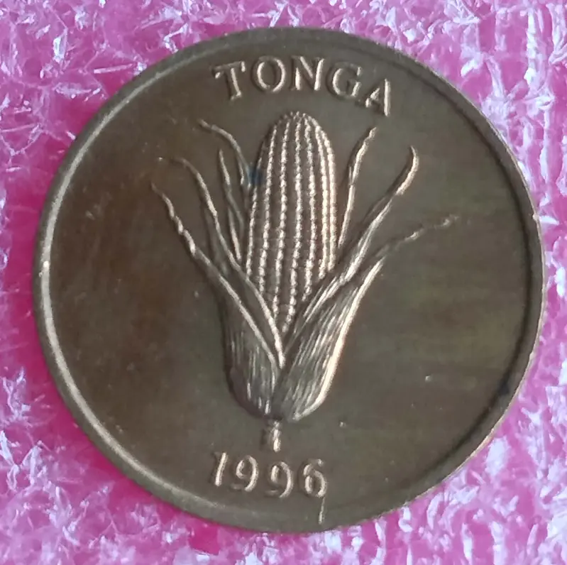 TONGA - 1 SENITI COIN - UNC CONDITION (1996) - 1