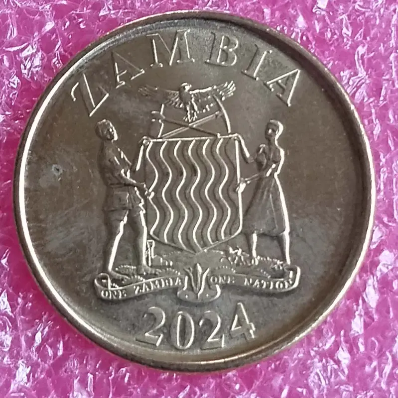 ZAMBIA - 50 NGWEE COIN - UNC MINT CONDITION (2024) - 1
