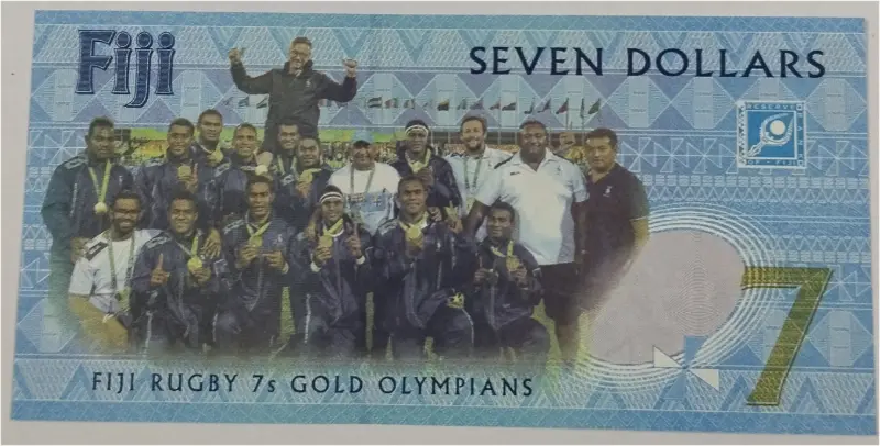 FIJI - 7 DOLLARS - UNC MINT CONDITION (2017) - 1