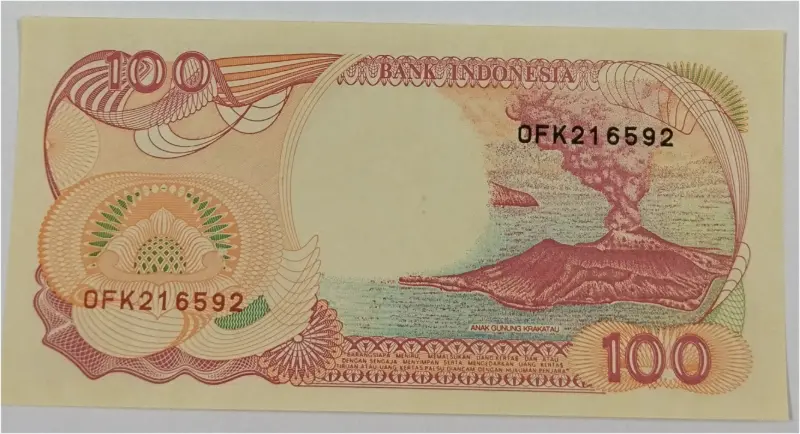 INDONESIA - 100 RUPIAH - UNC MINT CONDITION (1992) - 1
