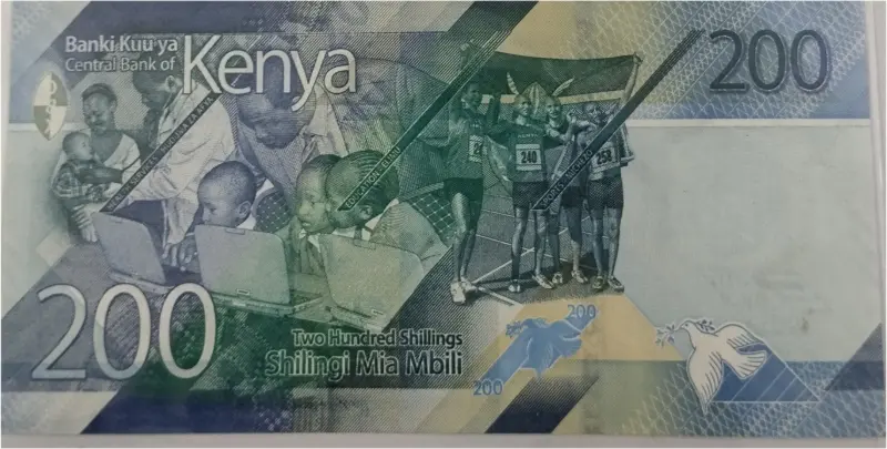 KENYA - 200 SHILLING - GEM UNC MINT CONDITION (2019) - 1