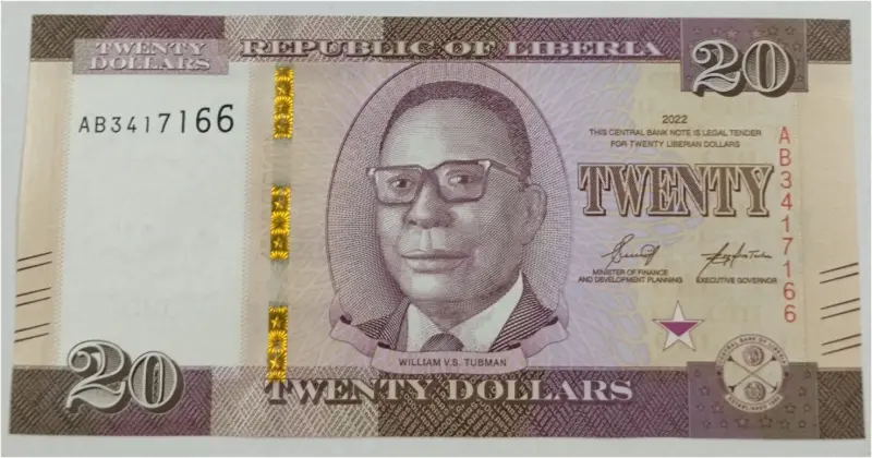 LIBERIA - 20 DOLLAR - GEM UNC MINT CONDITION (2022 & 2024) - 1