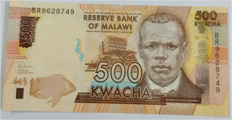 MALAWI - 500 KWACHA - GEM UNC MINT CONDITION - 1