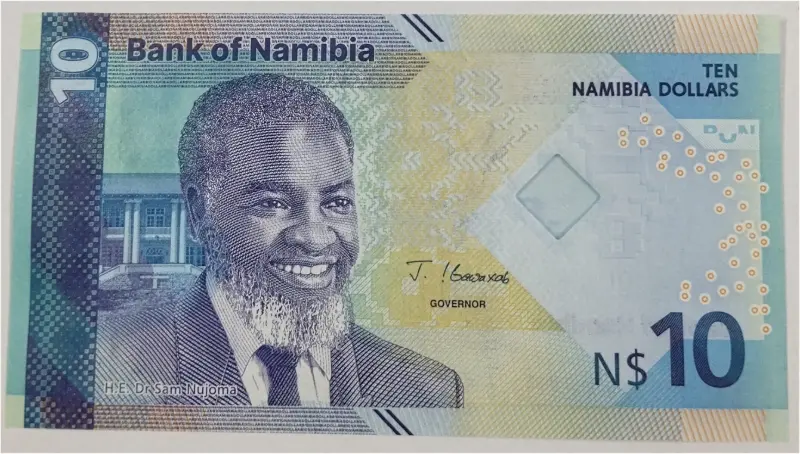 NAMIBIA - 10 DOLLAR -  UNC MINT CONDITION (2025) - 1