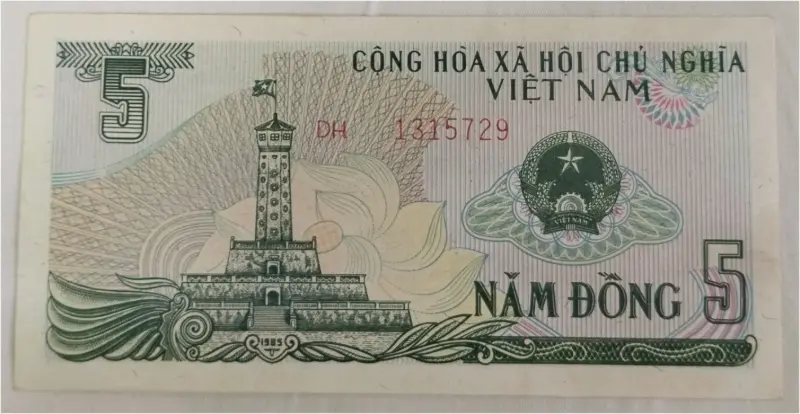 VIETNAM - 5 DONG - UNC CONDITION (1985) - 1
