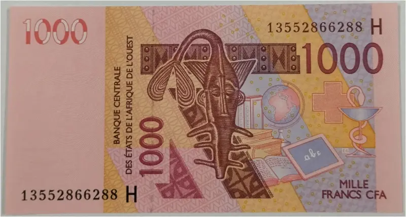 WEST AFRICA - 1000 FRANCS (NIGER) - UNC MINT CONDITION (2019) - 1