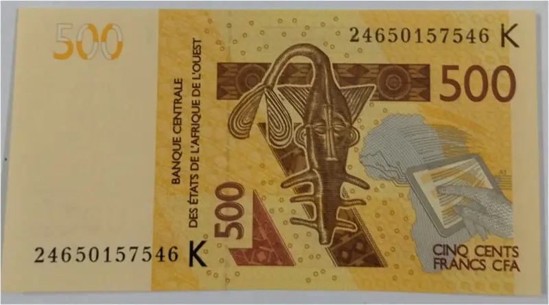 WEST AFRICA - 500 FRANCS (SENEGAL) -  UNC MINT CONDITION - 1