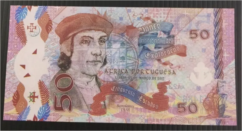 PORTUGUESE - 50 ESCUDOS COMMEMORATIVE - UNC MINT CONDITION (2017) - 1